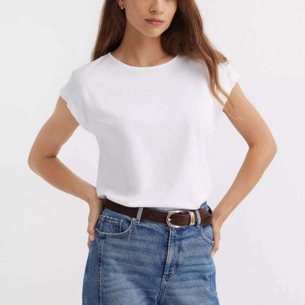 SOFT! Classic White Women's Top